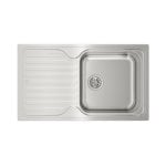 Teka Classic 1C 1E Évier Rectangulaire Inox 1 Bac 500x860mm