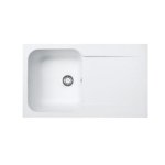 Lavabo sobre encimera Mepamsa 114.0530.457 rectangular blanco 365x420mm