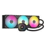 Corsair iCUE LINK TITAN 420 RX RGB Kit de Refrigeração Líquida 420mm PWM Multi LED em Alumínio/Cobre