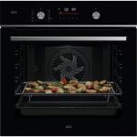Horno eléctrico AEG OS6PB511AB 71L Negro con sonda térmica, AirFry y WiFi