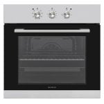 Horno elétrico Infiniton B698 70L Inox 3000W multifunções com temporizador mecânico