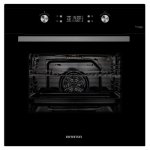Horno Multifunción Infiniton P709FB 70L 60cm Pirolítico A Vapor Grill Cristal Black