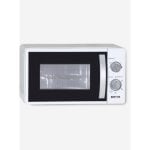 Microondas Rommer M700 20L 1050W Plato Giratorio Control Mecánico 5 Niveles Blanco