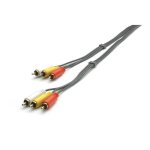 Cable Vivanco B47/50 30AV 3 m 3 x RCA Macho/Macho sin aislar Blister
