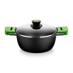 Cacerola Prior BRA A400332 8,3 L Aluminio Fundido Antiadherente Negro