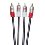 Cable de audio DCU Advance Tecnologic 30201030 RCA macho-macho 2 m chapado en oro
