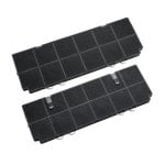 Filtro de olores AEG MCFB82ST Carbón negro para campanas extractoras