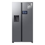 Frigorífico Samsung Americano 178cm 621L Clase E Inox AI Display 2 Puertas WiFi Dispensador
