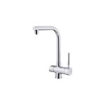 Grifo Teka OS 206 Caño Desplegable Tipo C Palanca Acero Inoxidable