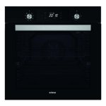Horno Multifunción Edesa EOE-7040 BK 72L 60cm Limpieza Manual A Grill Negro