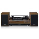 Platenspeler Lenco LS-100WD Bluetooth Riemaandrijving 33/45/78 rpm Eiken