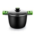 Caçarola BRA Prior A403924 Preto Alumínio Cerâmico 6,8L 24cm Caçarola BRA Prior A403924 Preto Alumínio Cerâmico 6,8L 24cm