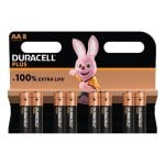 Batteria Alcalina Duracell Plus AA 1,5 V 8 Pezzi Nero Oro Batteria Alcalina Duracell Plus AA 1,5 V 8 Pezzi Nero Oro
