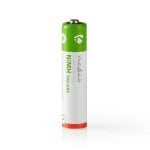 Batería recargable Nedis BANM7HR032B AAA NiMH 1,2 V 700 mAh Bajo Índice Autodescarga Pack 2 Unidades