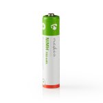 Batterien Nedis BANM7HR032B NiMH AAA 700 mAh 1,2 V Wiederaufladbar 2er Set Batterien Nedis BANM7HR032B NiMH AAA 700 mAh 1,2 V Wiederaufladbar 2er Set Batterien Nedis BANM7HR032B NiMH AAA 700 mAh 1,2 V Wiederaufladbar 2er Set Batterien Nedis BANM7HR032B NiMH AAA 700 mAh 1,2 V Wiederaufladbar 2er Set