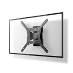 Nedis TVWM11BK Soporte TV Pared 10 a 32" VESA 75x75 a 200x200 Máx 30Kg Negro Acero