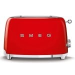 Tostadora Smeg TSF01RDEU 2 rebanadas Rojo Acero 950W 220-240V Tostadora Smeg TSF01RDEU 2 rebanadas Rojo Acero 950W 220-240V