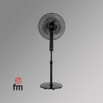 Ventilador FM P-420 BLACK 40W Piso 132cm Temporizador 2h Negro Ventilador FM P-420 BLACK 40W Piso 132cm Temporizador 2h Negro