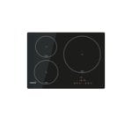 Placa de inducción CATA IB 5003 BK 60cm 6500W 3 zonas Vidrio Negro Integrada