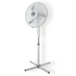 Ventilador HJM VP40 Blanco 50W Piso Botones Corriente alterna Ventilador HJM VP40 Blanco 50W Piso Botones Corriente alterna