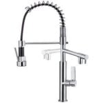 Grifo de cocina Teka Formentera TOP FOT 999 Caño Retirable Flexible Stop Cromo 54 cm