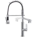 Grifo de cocina Teka Formentera TOP FOT 999 Caño Retirable Flexible Stop Cromo 54 cm