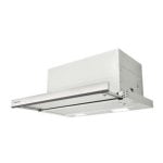 Campana extractora Mepamsa Máxima Extraíble Semintegrada 60cm LED Blanca