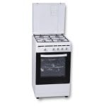 Cuisinière ROMMER VCH 455 Indépendante Blanche, Gaz, Contrôle Rotatif, 50L Cuisinière ROMMER VCH 455 Indépendante Blanche, Gaz, Contrôle Rotatif, 50L