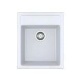Lavabo Mepamsa CUBO 43.53 Sintek Blanc 1 Seno 414x514mm