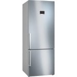 Frigorífico Bosch Combi No Frost 193cm 508L D Inox Compartimento Zona Fresca