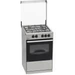 Cocina Rommer VC-4 INOX 4 zonas gas acero inoxidable horno 60L