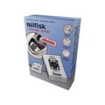 Borsa per polvere Nilfisk 107407940 4 pezzi + Prefiltro originale aspirapolvere cilindrico Borsa per polvere Nilfisk 107407940 4 pezzi + Prefiltro originale aspirapolvere cilindrico