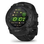 Garmin Instinct 3 Tactical Edition GPS Bluetooth 50mm AMOLED Schwarz Einheitsgröße Wasserdicht 10ATM SpO2 Herzfrequenz Schlafmonitor