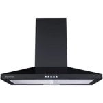 Hotte aspirante noire Infiniton CMPP-64NBH, 60 cm, 400 m³/h, 3 niveaux, LED, filtres en aluminium Hotte aspirante noire Infiniton CMPP-64NBH, 60 cm, 400 m³/h, 3 niveaux, LED, filtres en aluminium