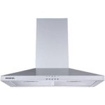Campana extractora INFINITON CMPP-64XBL 400 m3/h 60cm 3 velocidades LED Acero inoxidable