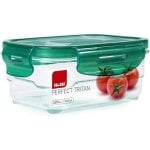 Boîte hermétique Ibili en Tritan 600 ml, verre vert transparent, 15 x 11 x 7 cm Boîte hermétique Ibili en Tritan 600 ml, verre vert transparent, 15 x 11 x 7 cm