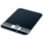 Beurer KS19 Küchenwaage, 5 kg, schwarz, mit ultraflachem Glas-LCD, Tara-Funktion Beurer KS19 Küchenwaage, 5 kg, schwarz, mit ultraflachem Glas-LCD, Tara-Funktion