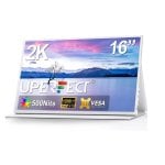 Monitor portátil UPERFECT 2K 16" 500 nits 16:10 700g HDMI 2x USB-C VESA Mate Monitor portátil UPERFECT 2K 16" 500 nits 16:10 700g HDMI 2x USB-C VESA Mate