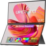 Monitor portátil UPERFECT Plegable Triple Pantalla, Rotación 360°, sRGB 100%, VESA, USB-C Monitor portátil UPERFECT Plegable Triple Pantalla, Rotación 360°, sRGB 100%, VESA, USB-C