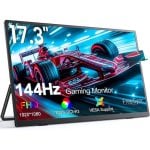 Haut-parleurs portables UPERFECT 17,3" Full HD 144 Hz FreeSync USB-C VESA, support 180° Haut-parleurs portables UPERFECT 17,3" Full HD 144 Hz FreeSync USB-C VESA, support 180°