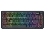 Teclado Redragon K708-RGB-PRO 81 Teclas OLED Gasket RGB Hot-Swap Bluetooth/2.4G/Cable Teclado Redragon K708-RGB-PRO 81 Teclas OLED Gasket RGB Hot-Swap Bluetooth/2.4G/Cable