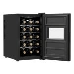 Vinoteca Cecotec A01_EU01_100135 15 botellas termoeléctrica 1 zona 35dB Display LED Negro