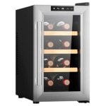 Weinkühlschrank Cecotec 02708 8 Flaschen Edelstahl Touchpanel Silent Betrieb Weinkühlschrank Cecotec 02708 8 Flaschen Edelstahl Touchpanel Silent Betrieb