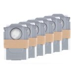 Borsa per polvere Roborock RRDE-CDYCX0-QREVO-06 Grigia 6 pezzi per Robot aspirapolvere