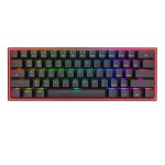 Redragon - Tastiera da gioco meccanica wireless RGB Fizz Pro, nera Redragon - Tastiera da gioco meccanica wireless RGB Fizz Pro, nera