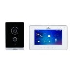 Videoporteiro Dahua DHI-KTW01 DHI-VTO2211G-WP-S2/VTH5221DW-S2 IP65 HD Wi-Fi RFID 7" Tátil Preto