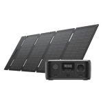 Generador Solar EcoFlow RIVER 3 UPS 300W LiFePO4 X-GaNPower Compacto Silencioso IP54