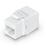 Ubiquiti UACC-Keystone-Coupler-C6 Cat6-Koppler, 12er-Pack, weißes Polycarbonat