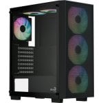 Torre Gaming AeroCool B509A ATX 6 Ventiladores ARGB Vidrio Templado Negra