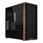 Gehäuse Lian Li Lancool LAN217X Schwarz Holz ATX Gehärtetes Glas Stahl Midi Tower USB 3.2